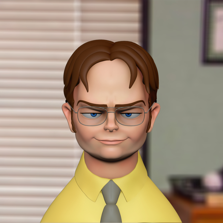 dwight schrute tie